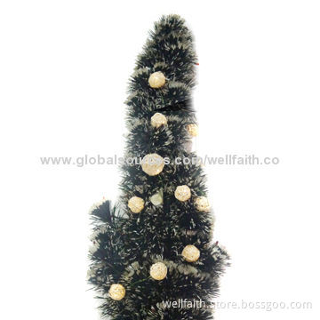 Fantastic Christmas tree string lights with Woven ball
